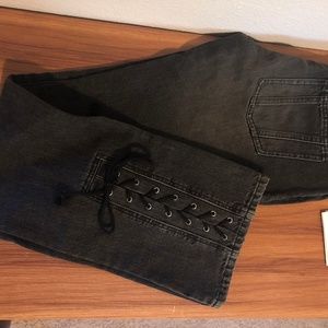 Armani Exchange Bootcut Jeans- Grey